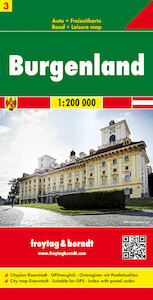 Österreich 03 Burgenland 1 : 200 000 - (ISBN 9783850843430)