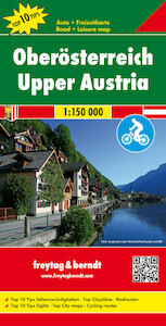 Oberösterreich 1 : 150 000 Autokarte - (ISBN 9783707915228)
