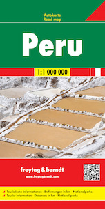 Peru 1 : 1 000 000. Autokarte - (ISBN 9783707913972)