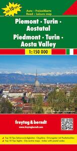 Piemont - Turin - Aostatal 1 : 150 000 - (ISBN 9783707909609)
