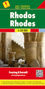 Rhodos, Autokarte 1:50 ß000 - (ISBN 9783707910582)