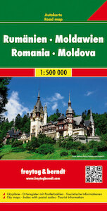 Rumänien, Moldawien 1 : 500 000. Autokarte - (ISBN 9783707905717)