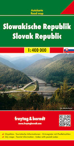Slowakische Republik 1 : 400 000. Autokarte - (ISBN 9783707904727)