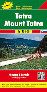 Tatra 1 : 150 000. Auto- und Freizeitkarte - (ISBN 9783707907674)