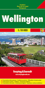 Wellington 1 : 10 000. Stadtplan - (ISBN 9783707911121)