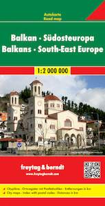 Balkan - Südosteuropa, Autokarte 1:2.000.000 - (ISBN 9783707907520)