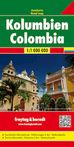 Kolumbien, Autokarte 1:1 Mio. - (ISBN 9783707913958)