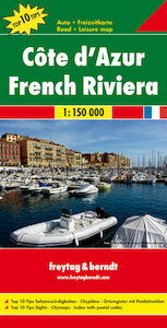 Cote d' Azur 1 : 150 000 - (ISBN 9783707901726)