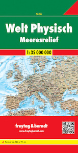 Welt physisch - Meeresrelief 1 : 35 000 000 - (ISBN 9783707914566)