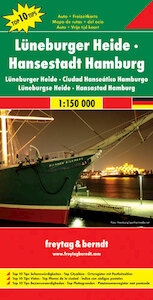 Lüneburger Heide - Hansestadt Hamburg 1 : 150 000. Auto- und Freizeitkarte - (ISBN 9783707909524)