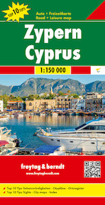 Zypern, Top 10 Tips, Autokarte 1:150.0000 - (ISBN 9783707914115)