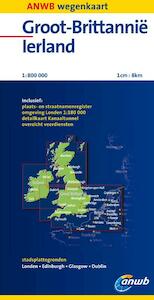 ANWB Wegenkaart Groot-Brittannië/Ierland - (ISBN 9789018035068)