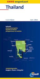 ANWB Wegenkaart Thailand - (ISBN 9789018034993)