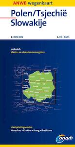 ANWB Wegenkaart Polen/Tsjechië, Slowakije - (ISBN 9789018035198)