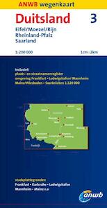 ANWB wegenkaart Duitsland 3 - (ISBN 9789018036485)