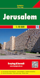Jerusalem 1 : 10 000. Stadtplan - (ISBN 9783707907896)
