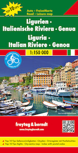 Ligurien - Italienische Riviera - Genua 1 : 150 000 - (ISBN 9783707915174)