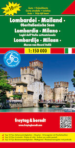 Lombardei - Mailand - Oberitalienische Seen 1 : 150.000 Autokarte - (ISBN 9783707916591)