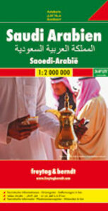 Saudi Arabien 1 : 2 000 000. Autokarte - (ISBN 9783707900699)