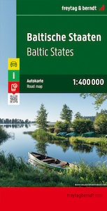 Baltische Staaten / Baltic States 1 : 400 000 Autokarte - (ISBN 9783707905670)