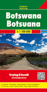 Botswana 1 : 1 100 000 - (ISBN 9783707912838)
