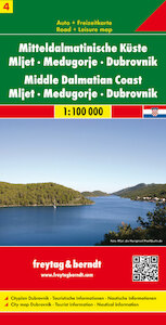 Mitteldalmatinische Küste 04. 1 : 100 000 - (ISBN 9783850849999)