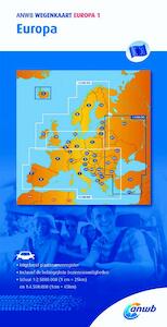 Wegenkaart 1. Europa - ANWB (ISBN 9789018042462)