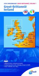 Wegenkaart 1. Groot-Brittannië/Ierland - ANWB (ISBN 9789018042677)