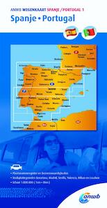 Wegenkaart 1. Spanje/Portugal - (ISBN 9789018042912)