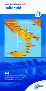 Wegenkaart 8. Zuid-Italië - ANWB (ISBN 9789018042769)