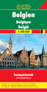 Belgien 1 : 300 000. Autokarte - (ISBN 9783707903157)