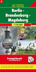 Berlin - Brandenburg - Magdeburg, Autokarte 1:150.000, Blatt 5 - (ISBN 9783707918052)