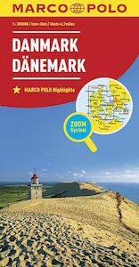 MARCO POLO Länderkarte Dänemark 1:300 000 - (ISBN 9783829738231)
