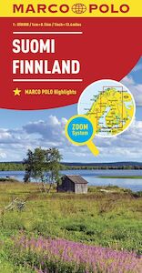 MARCO POLO Länderkarte Finnland 1:850 000 - (ISBN 9783829738279)