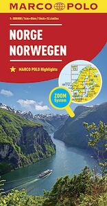 MARCO POLO Länderkarte Norwegen 1:800 000 - (ISBN 9783829738361)