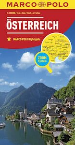 MARCO POLO Länderkarte Österreich 1:300 000 - (ISBN 9783829738378)