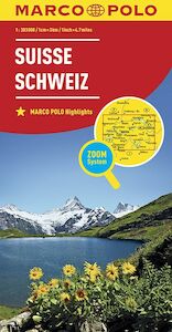 MARCO POLO Länderkarte Schweiz 1:303 000 - (ISBN 9783829738439)