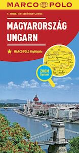 MARCO POLO Länderkarte Ungarn 1:300 000 - (ISBN 9783829738491)