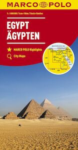 MARCO POLO Länderkarte Ägypten 1:1 100 000 - (ISBN 9783829739269)