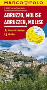 MARCO POLO Karte Italien 10. Abruzzen, Molise 1:200 000 - (ISBN 9783829739825)