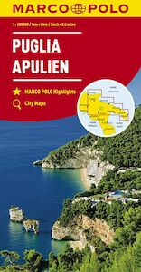 MARCO POLO Karte Italien 11. Apulien 1:200 000 - (ISBN 9783829739832)