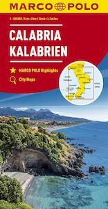 MARCO POLO Karte Italien 13. Kalabrien 1:200 000 - (ISBN 9783829739856)