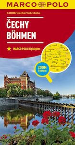 MARCO POLO Karte Tschechien 01 Westböhmen / Mittelböhmen 1 : 200 000 - (ISBN 9783829739979)