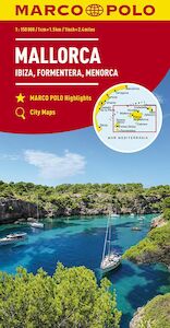 MARCO POLO Karte Mallorca, Ibiza, Formentera, Menorca 1:150 000 - (ISBN 9783829739955)