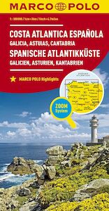 MARCO POLO Karte Spanien Spanische Atlantikküste 1:300.000 - (ISBN 9783829737999)