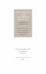 Partimento and continuo playing in theory and in practice (e-Book)