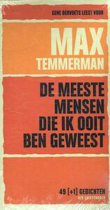 De meeste mensen die ik ooit ben geweest - Max Temmerman (ISBN 9789079390298)