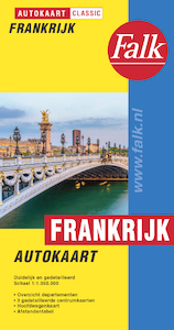 Falk autokaart Frankrijk Classic - (ISBN 9789028730434)