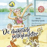 De duikende volleybalster