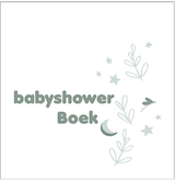 Babyshowerboek wit/groen